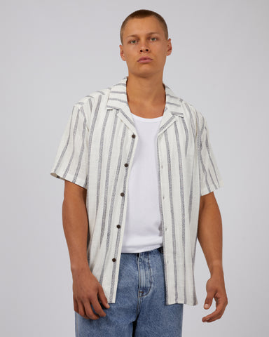 Drifter Stripe Shirt - White