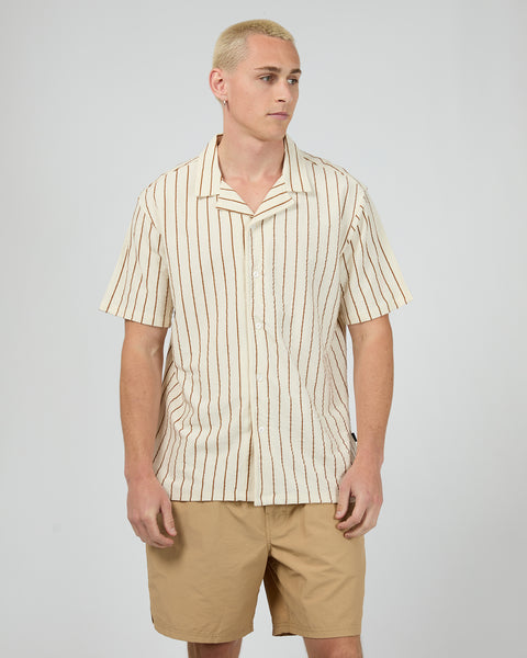 Jackson S/S Shirt - Brown