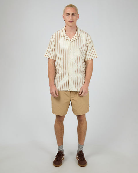 Jackson S/S Shirt - Brown