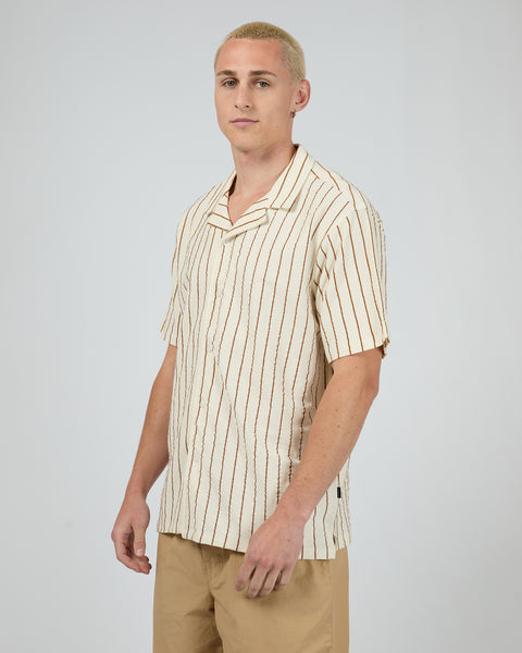 Jackson S/S Shirt - Brown