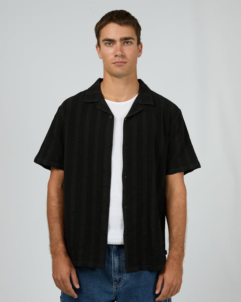 Luca SS Shirt - Washed Black