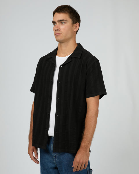 Luca SS Shirt - Washed Black