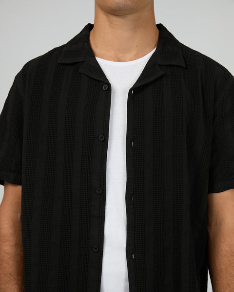 Luca SS Shirt - Washed Black