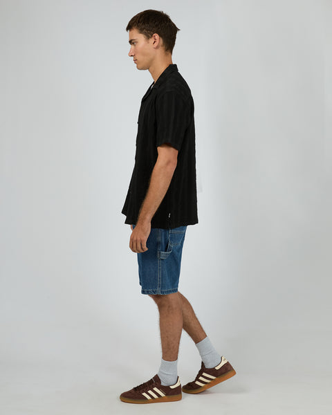 Luca SS Shirt - Washed Black