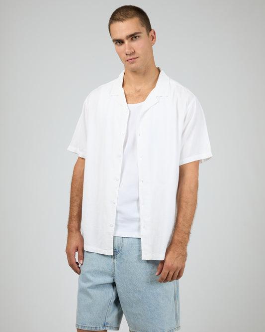 Foliage SS Shirt - White