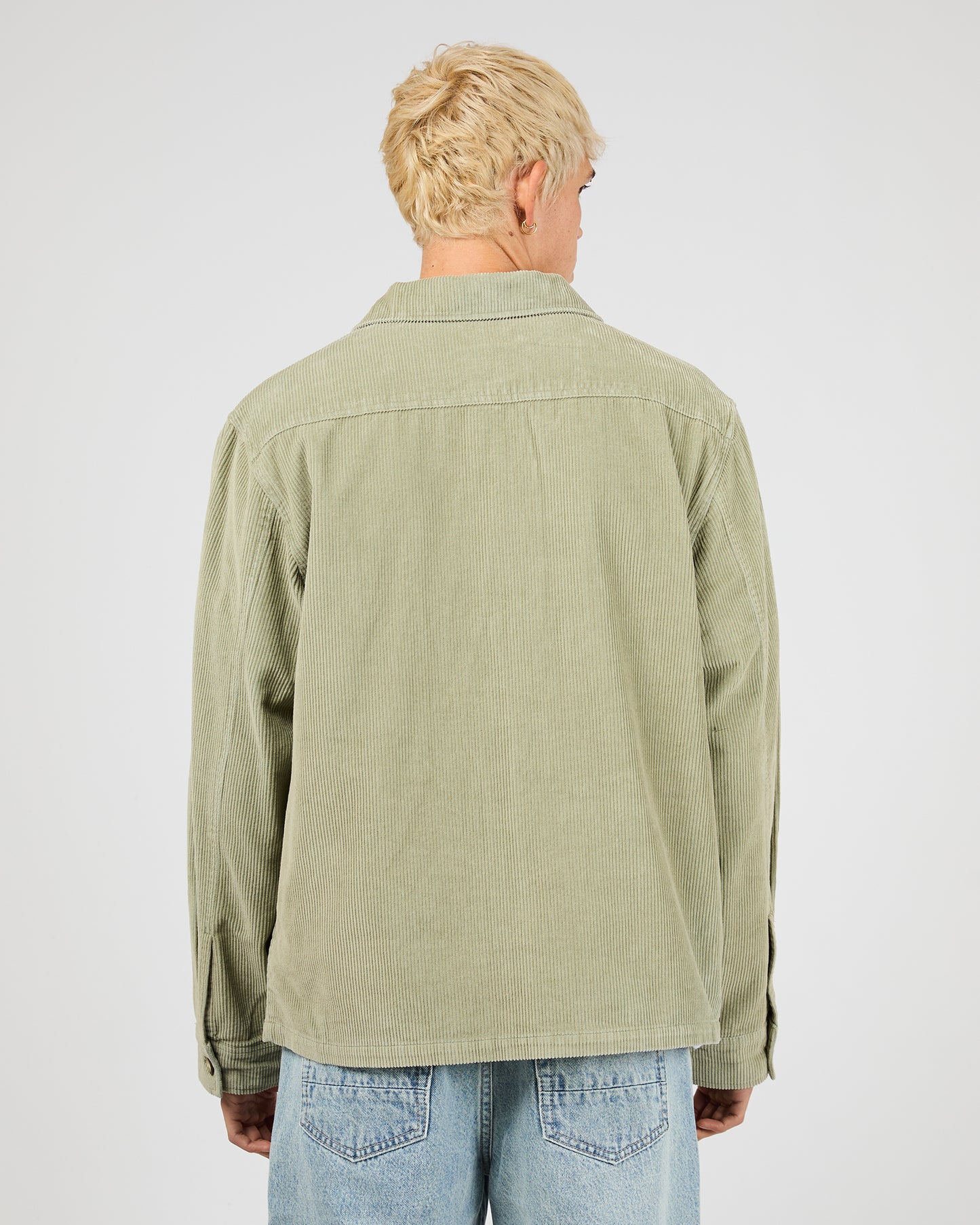 Jameson Cord Shirt - Sage