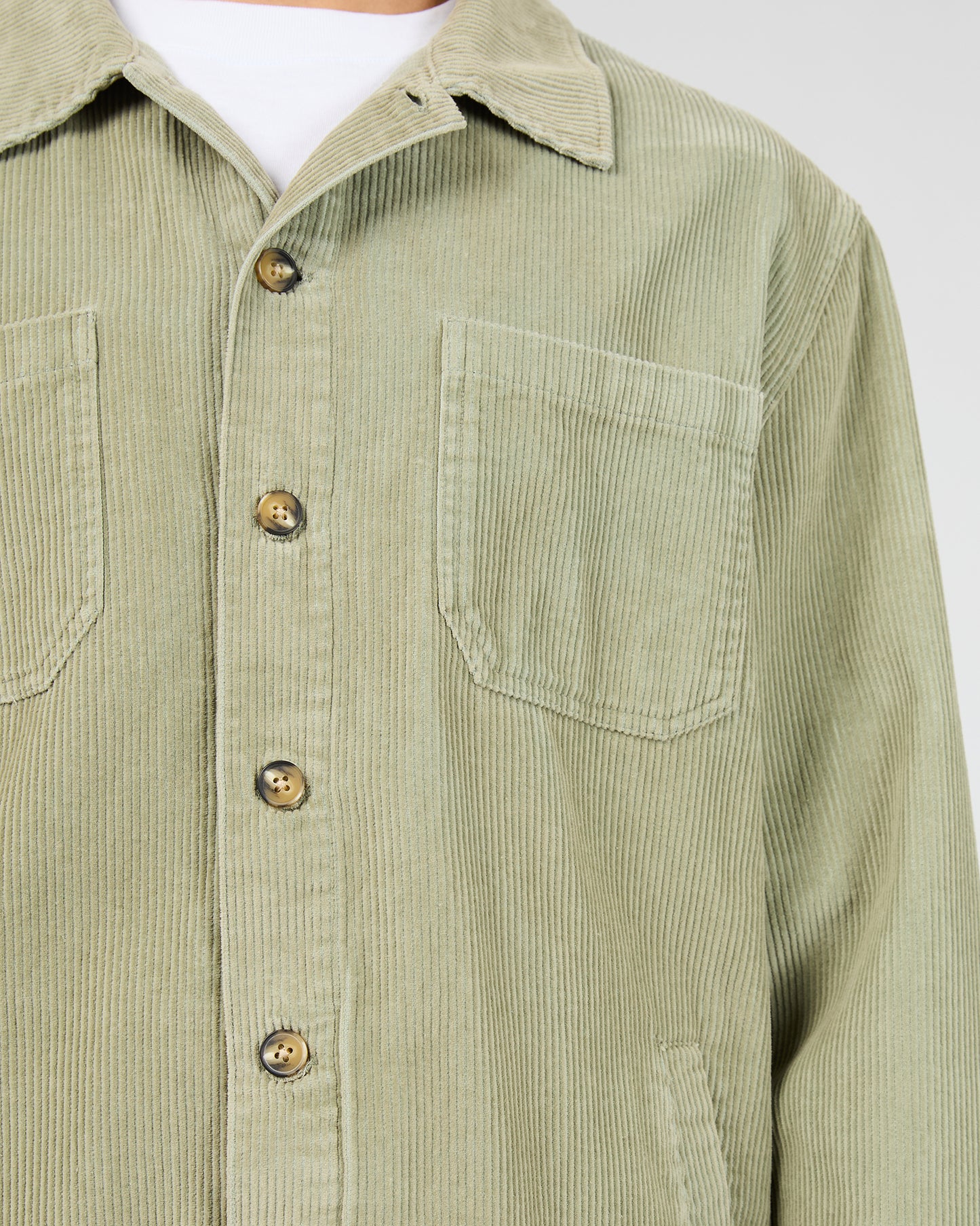 Jameson Cord Shirt - Sage