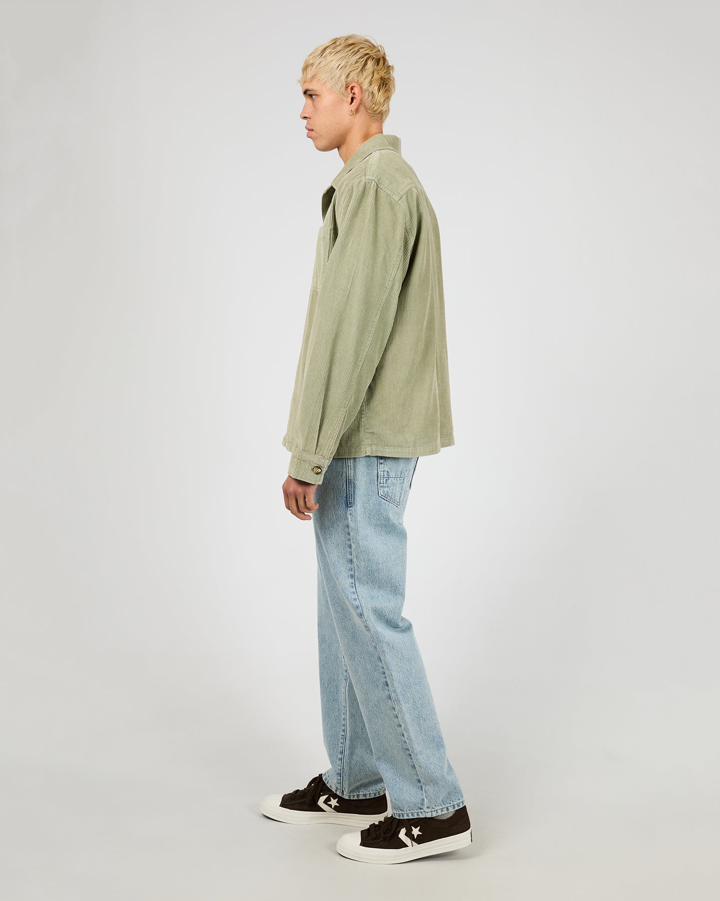 Jameson Cord Shirt - Sage