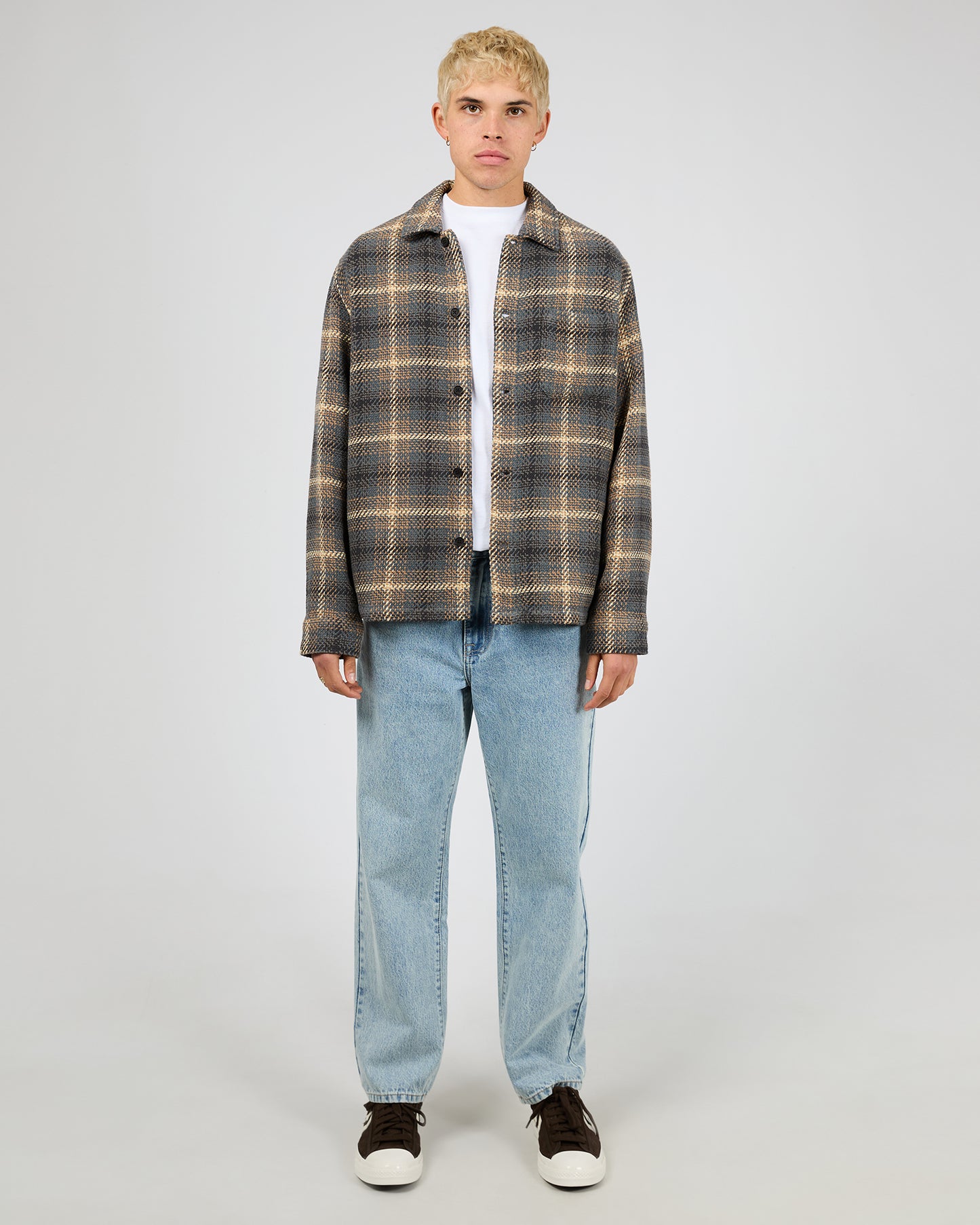 Stature Overshirt - Brown