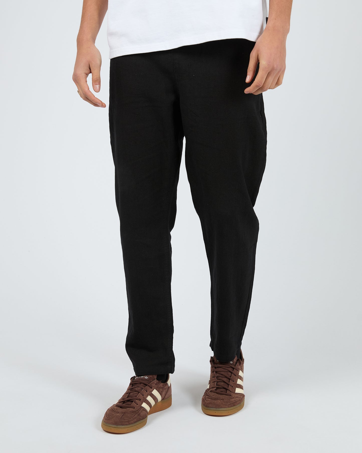Linen Pants - Black