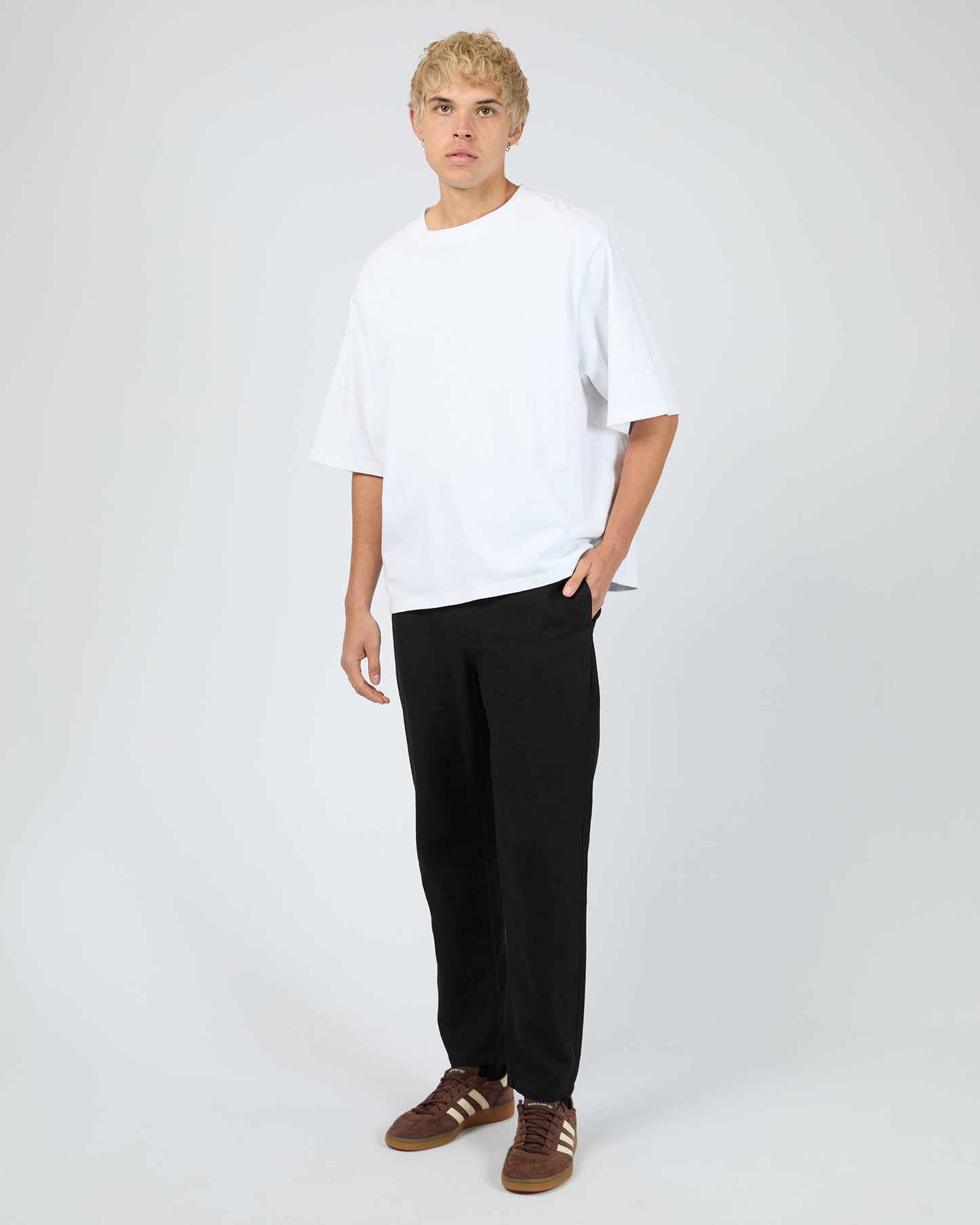 Linen Pants - Black