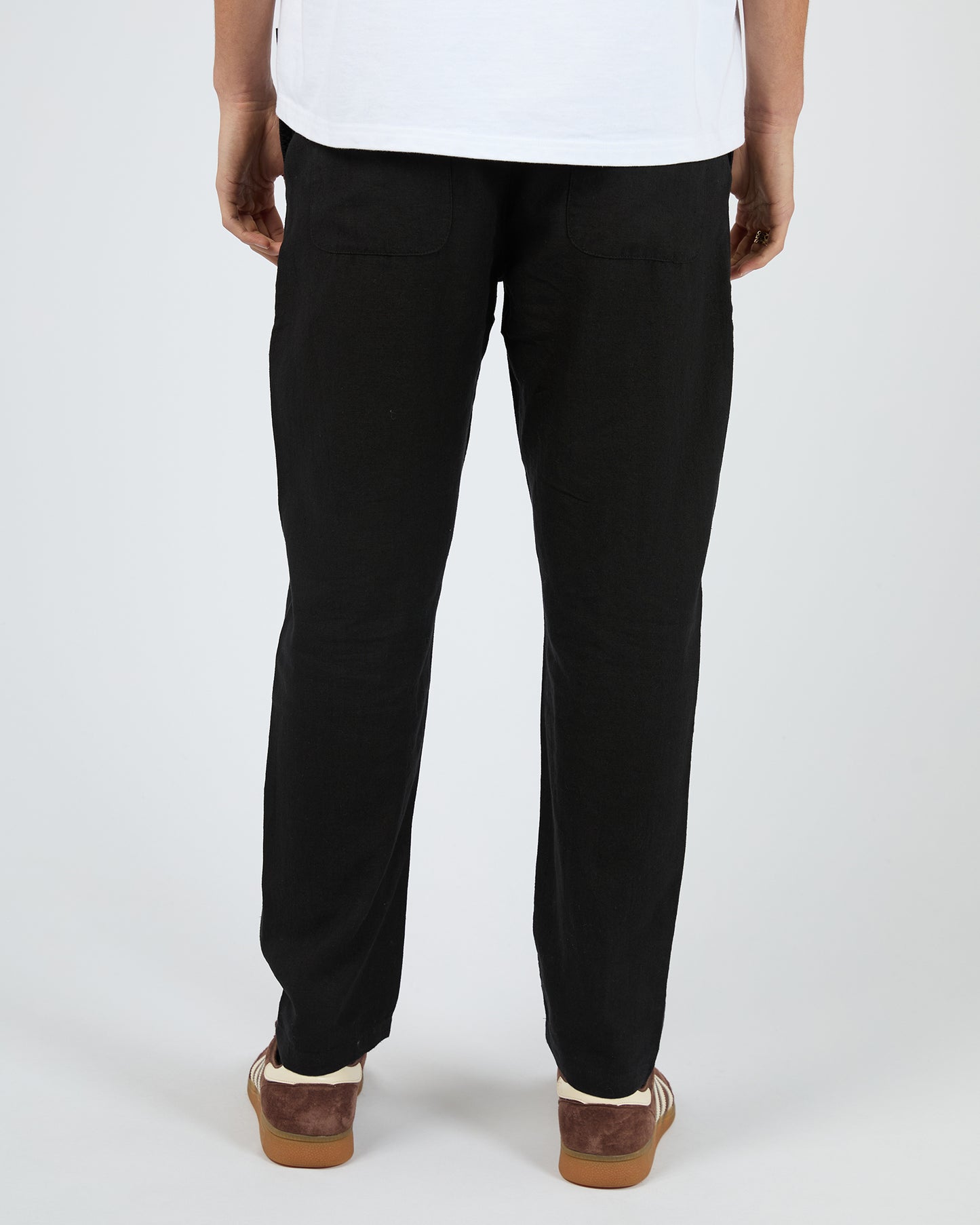 Linen Pants - Black