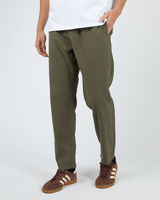 Linen Pants - Khaki