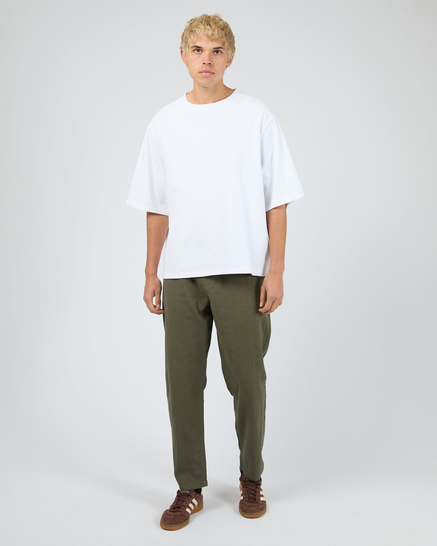 Linen Pants - Khaki