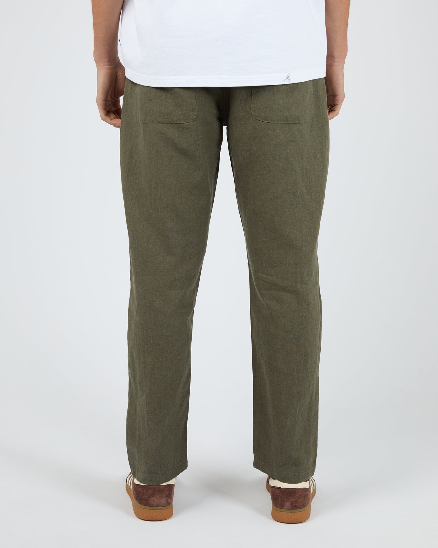 Linen Pants - Khaki