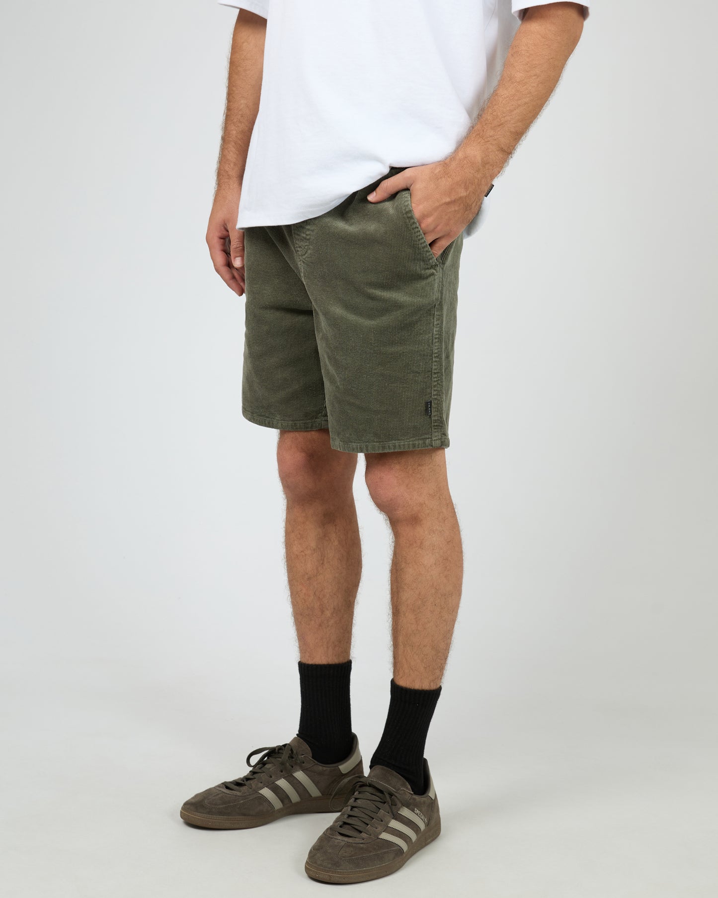 Cord Short - Khaki