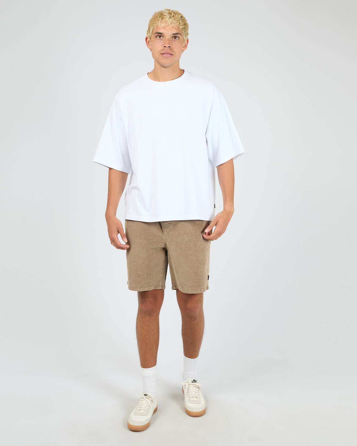 Cord Shorts - Mocha