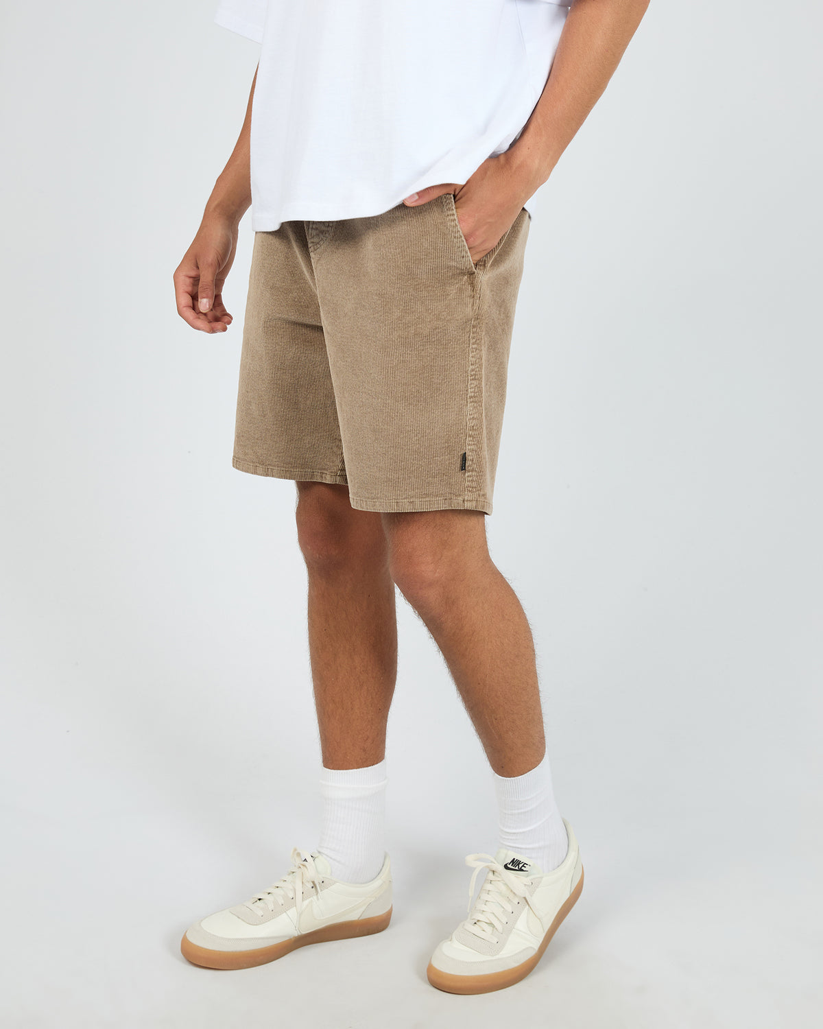 Cord Shorts - Mocha
