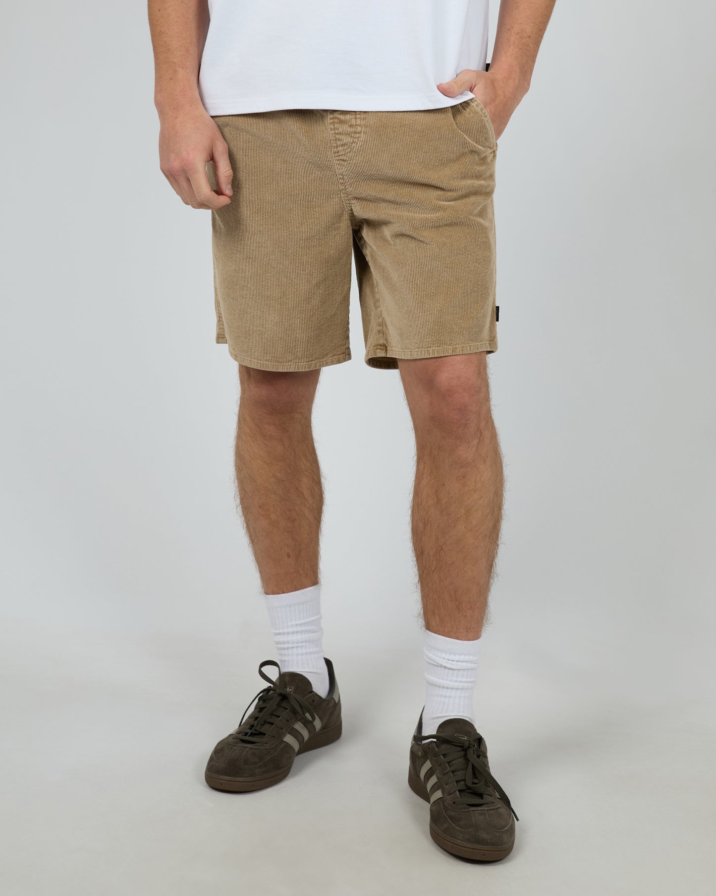 Cord Short - Tan