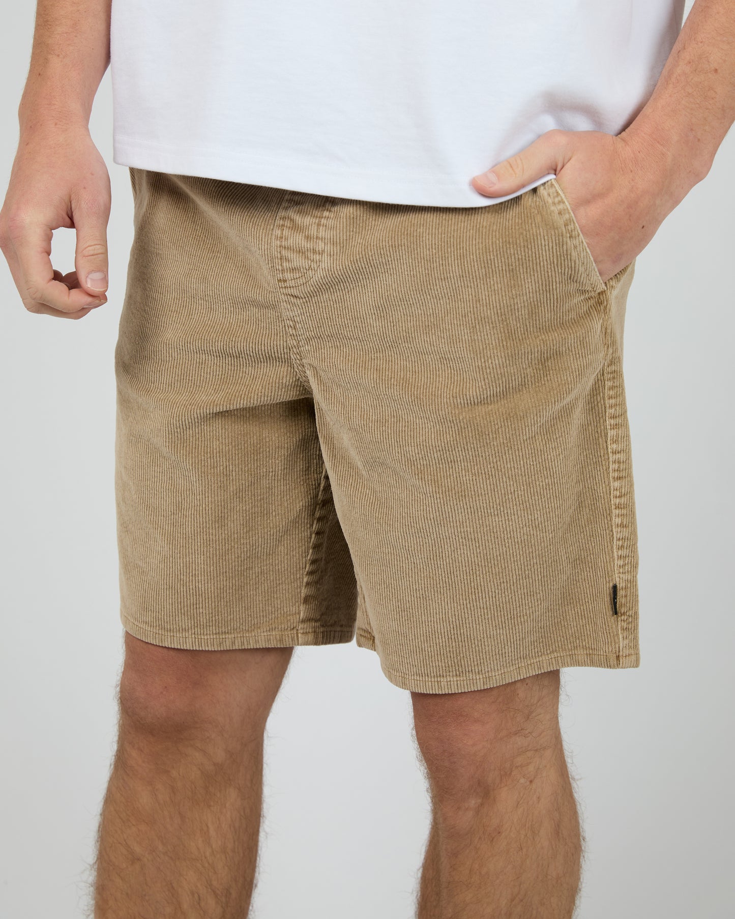 Cord Short - Tan