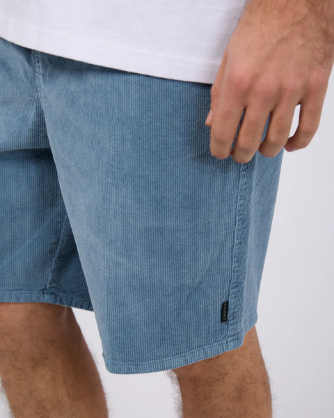 Cord Short - Stone Blue