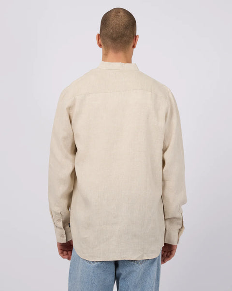 Linen L/S Shirt - Natural