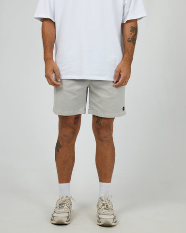 17" Twill Joggers - Grey