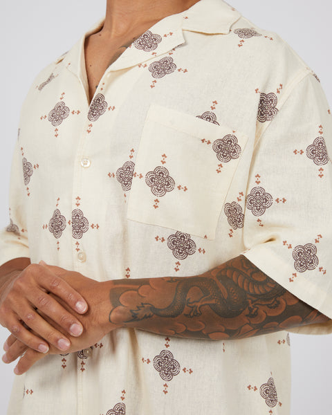 Lisbon S/S Shirt - Natural