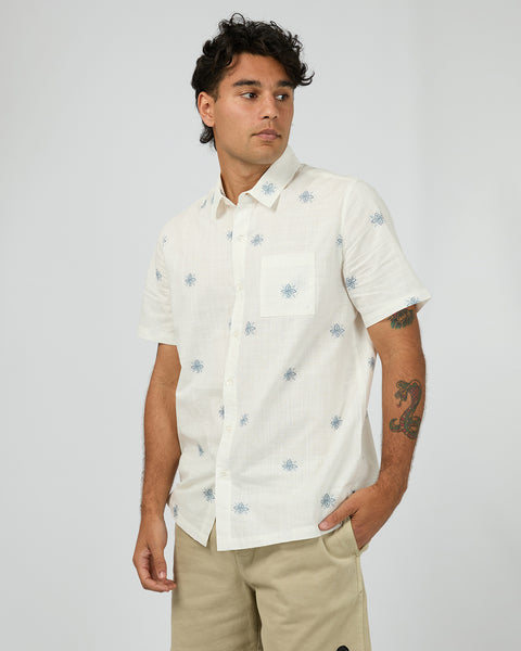 Medusa SS Shirt - Vintage White