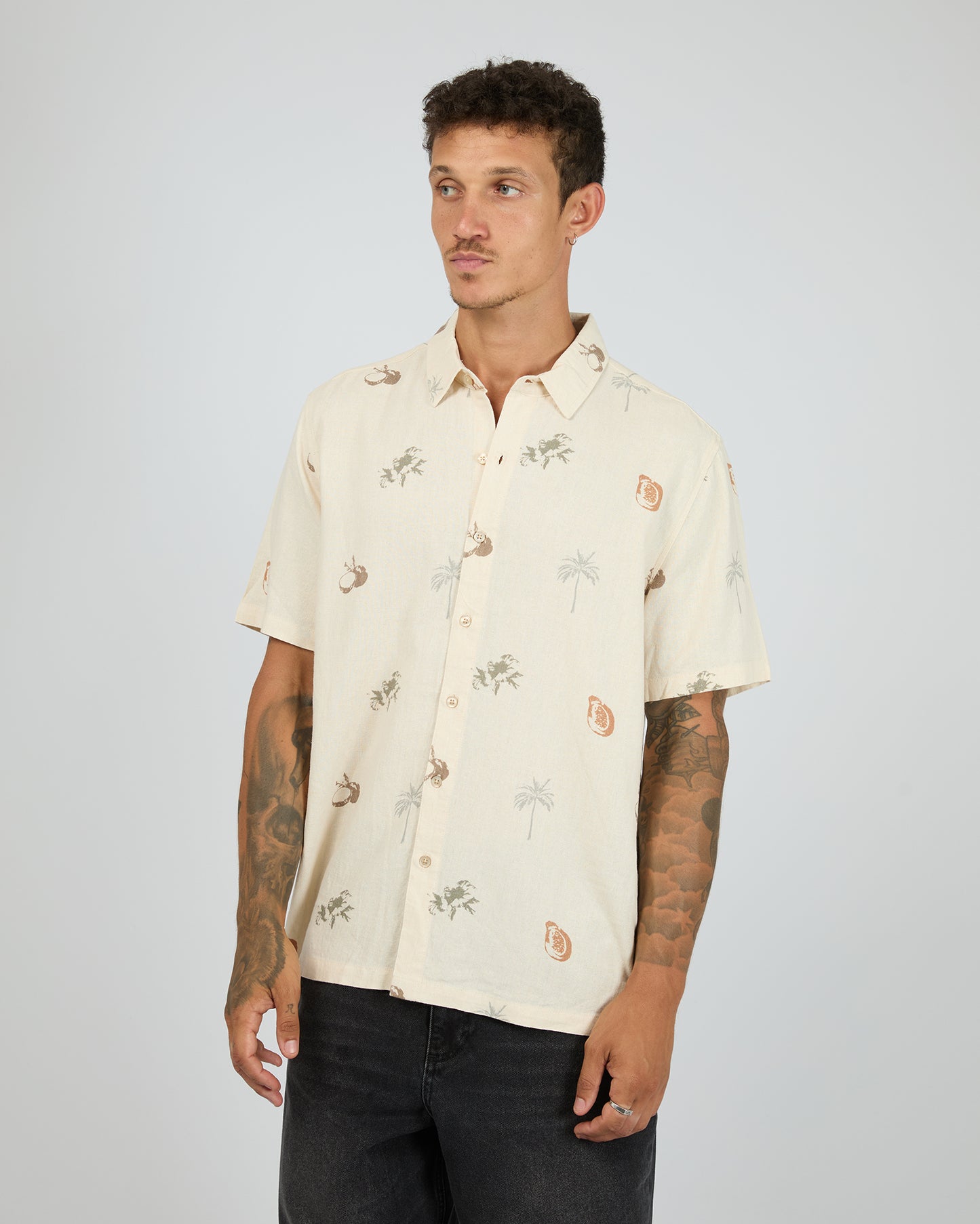 Market Short Sleeve Shirt - Natural