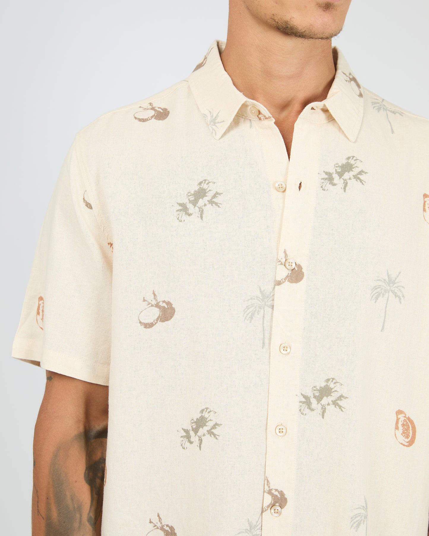 Market Short Sleeve Shirt - Natural