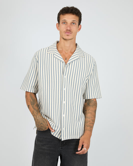 Lane S/S Shirt - White