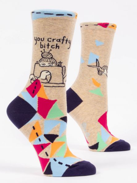 You Crafty Bitch - Women socks