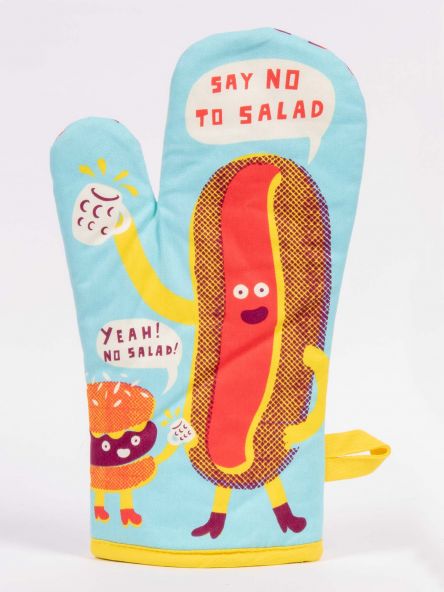 Say No To Salad - Oven Mitt