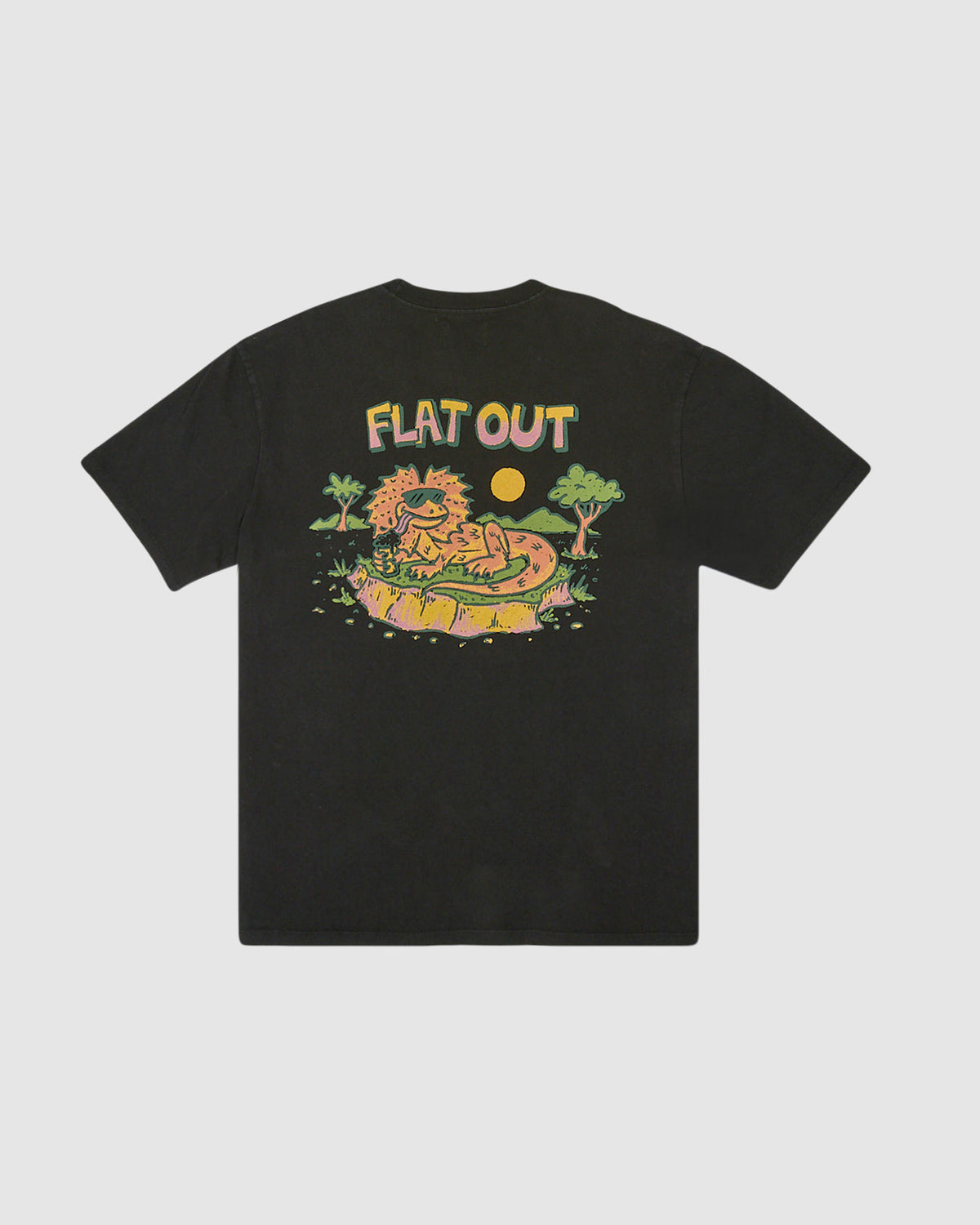 Flat Out Tee - Black