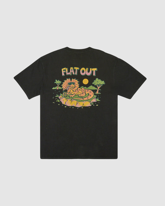 Flat Out Tee - Black