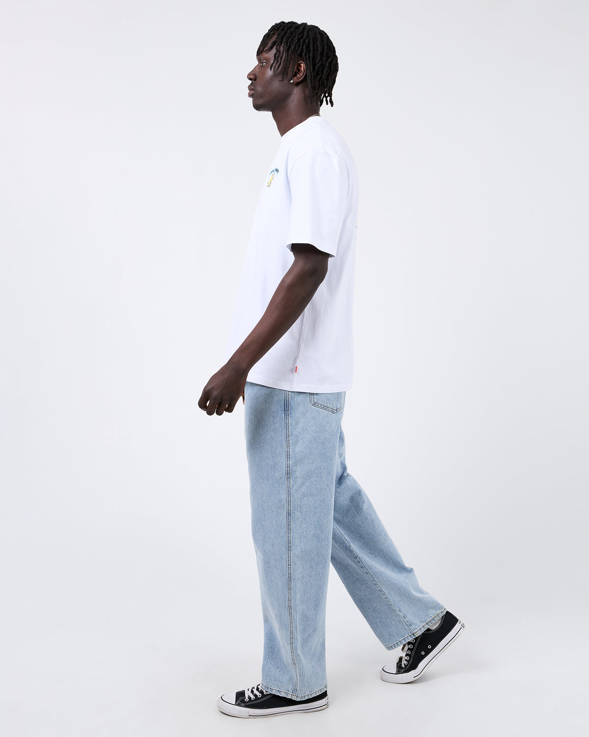 Beer & Barra Tee - White