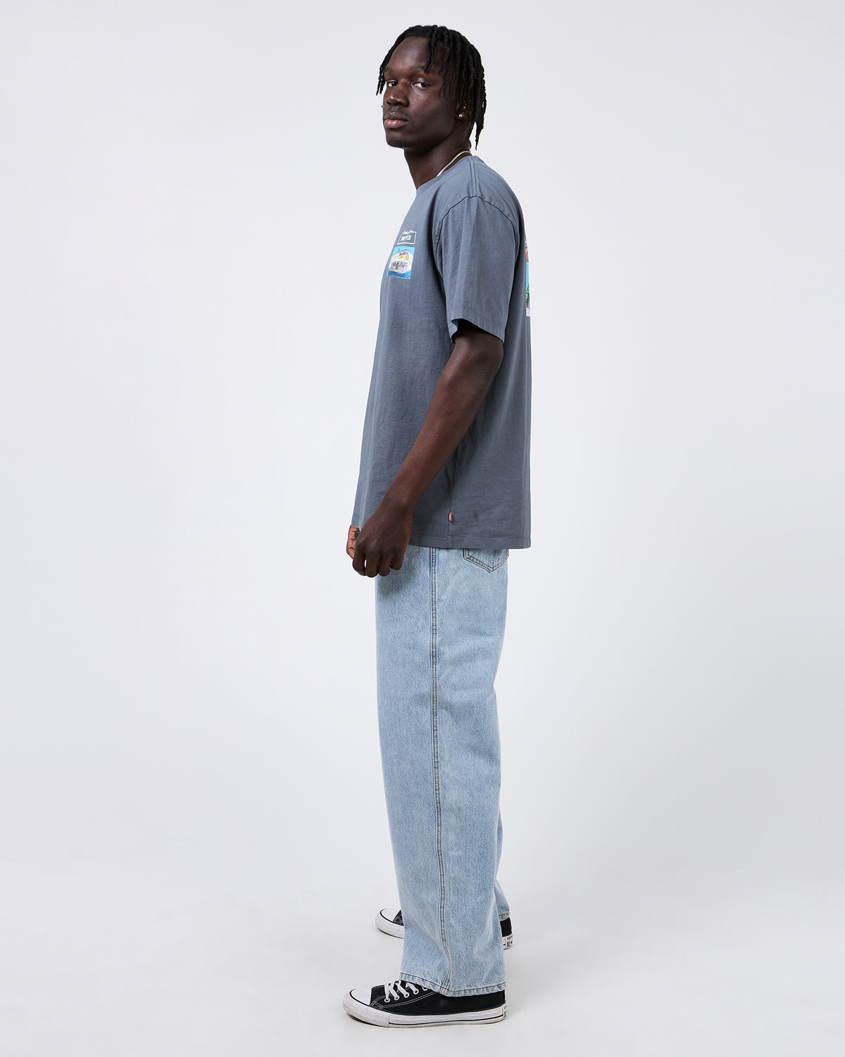 The Pub Tee - Surf Blue