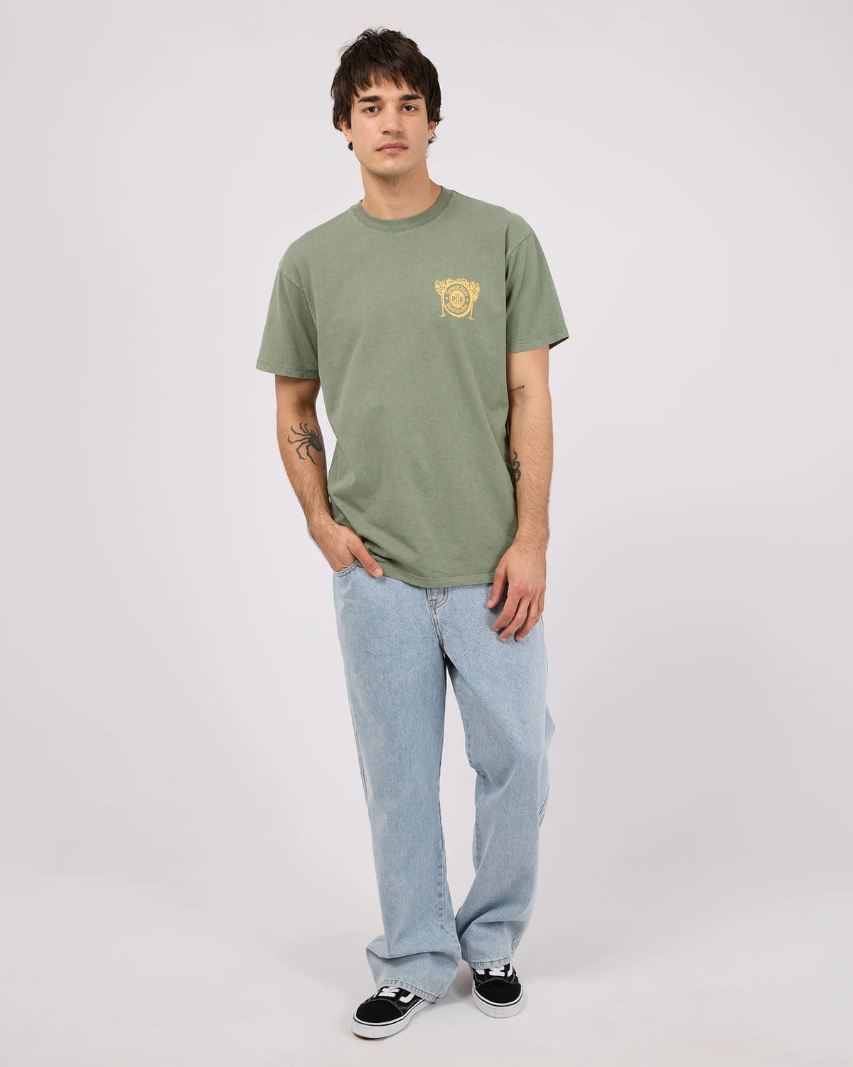 Just Going For One Tee - Pine Green