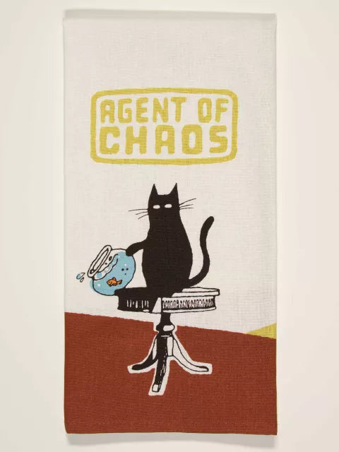 Agent Of Chaos - Tea Towel