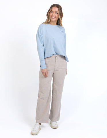 Henrietta Cord Pant - Mushroom