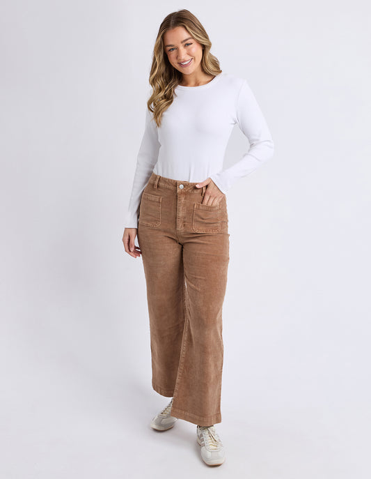 Henrietta Cord Pants - Toasted Coconut