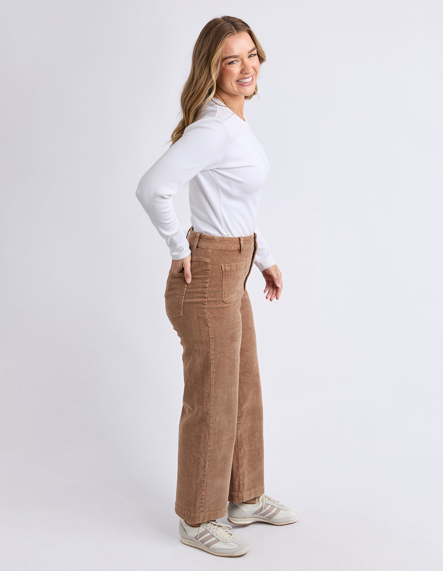 Henrietta Cord Pants - Toasted Coconut