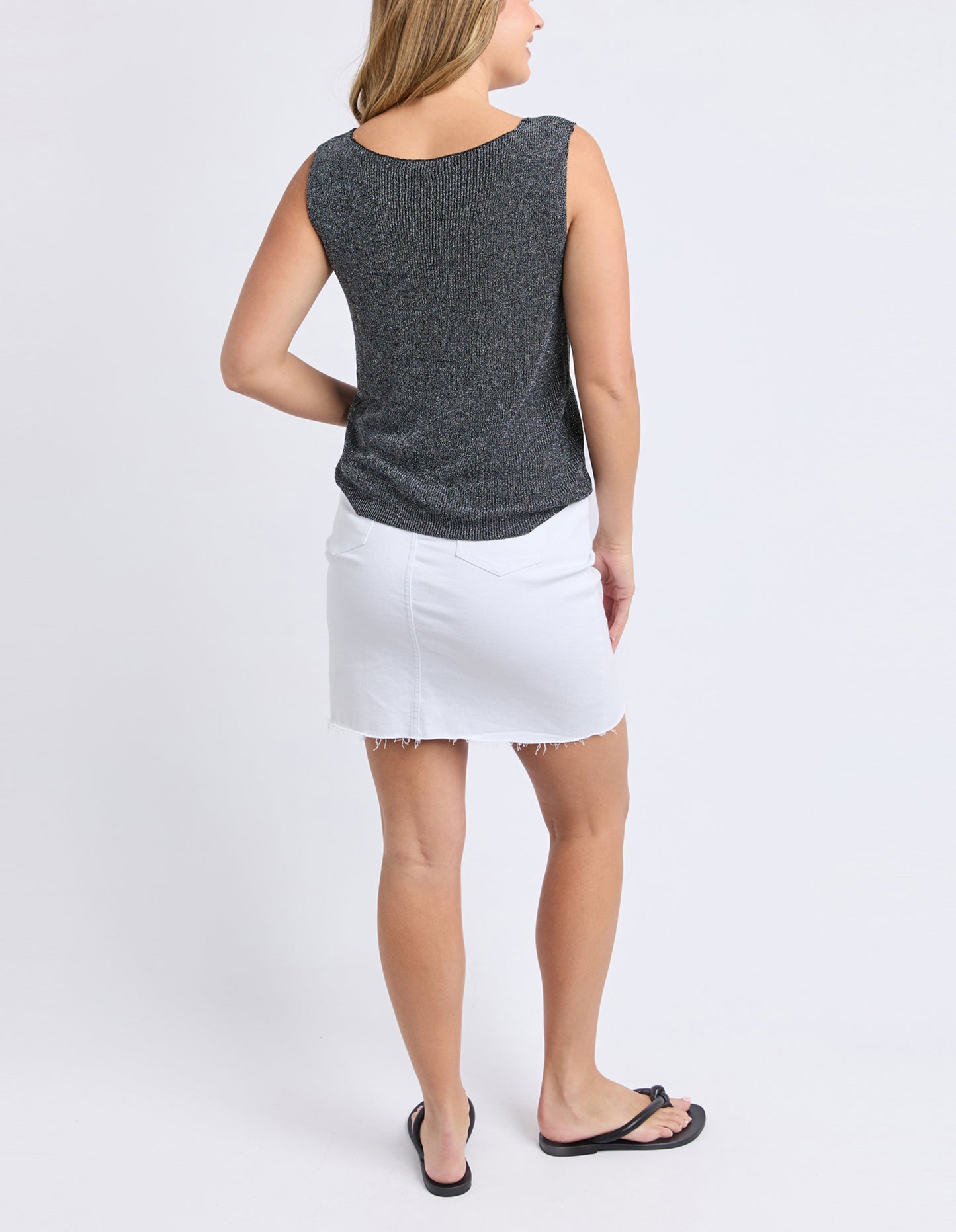 Whitby Knit Top - Black