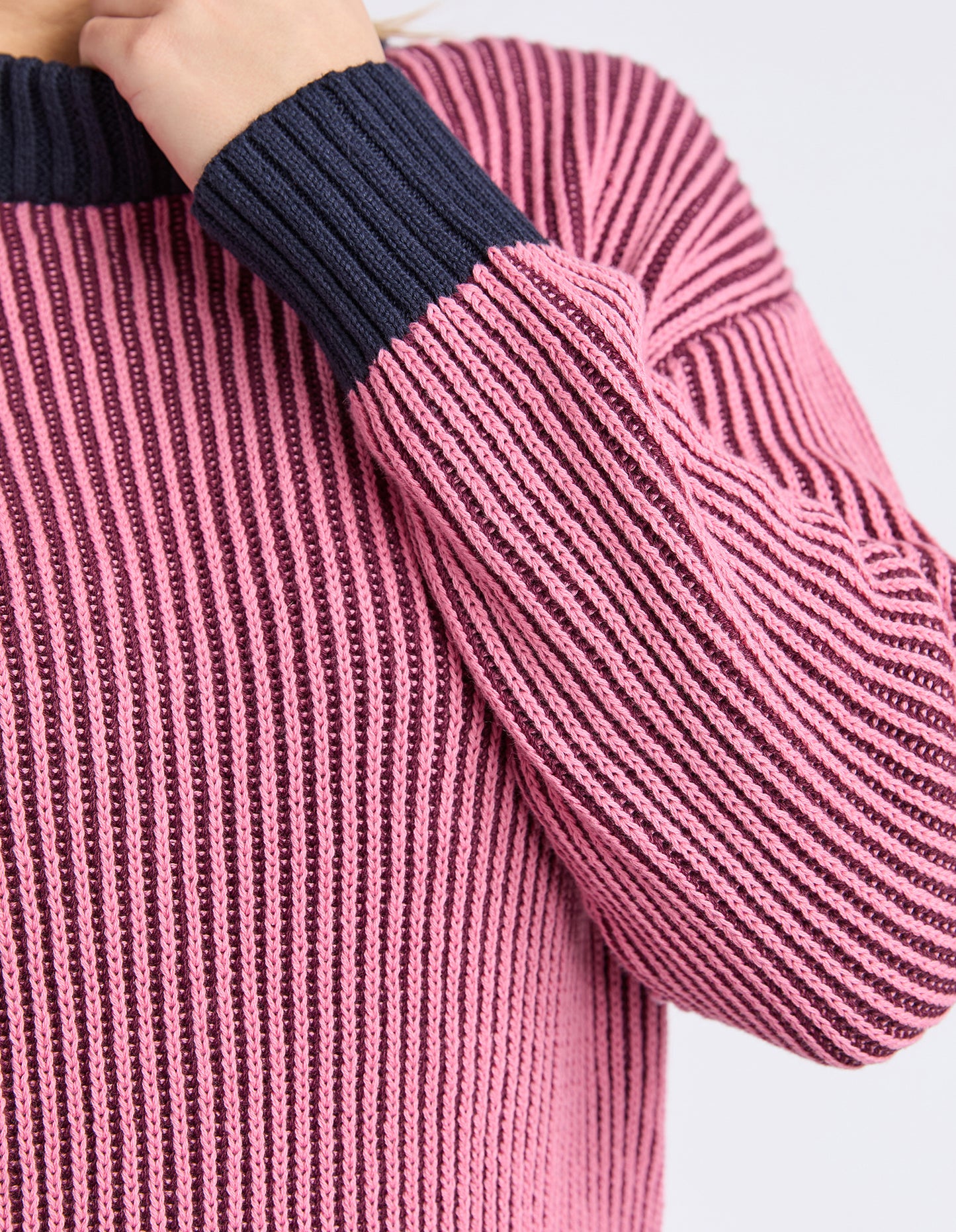Luella Crew Knit - Wine