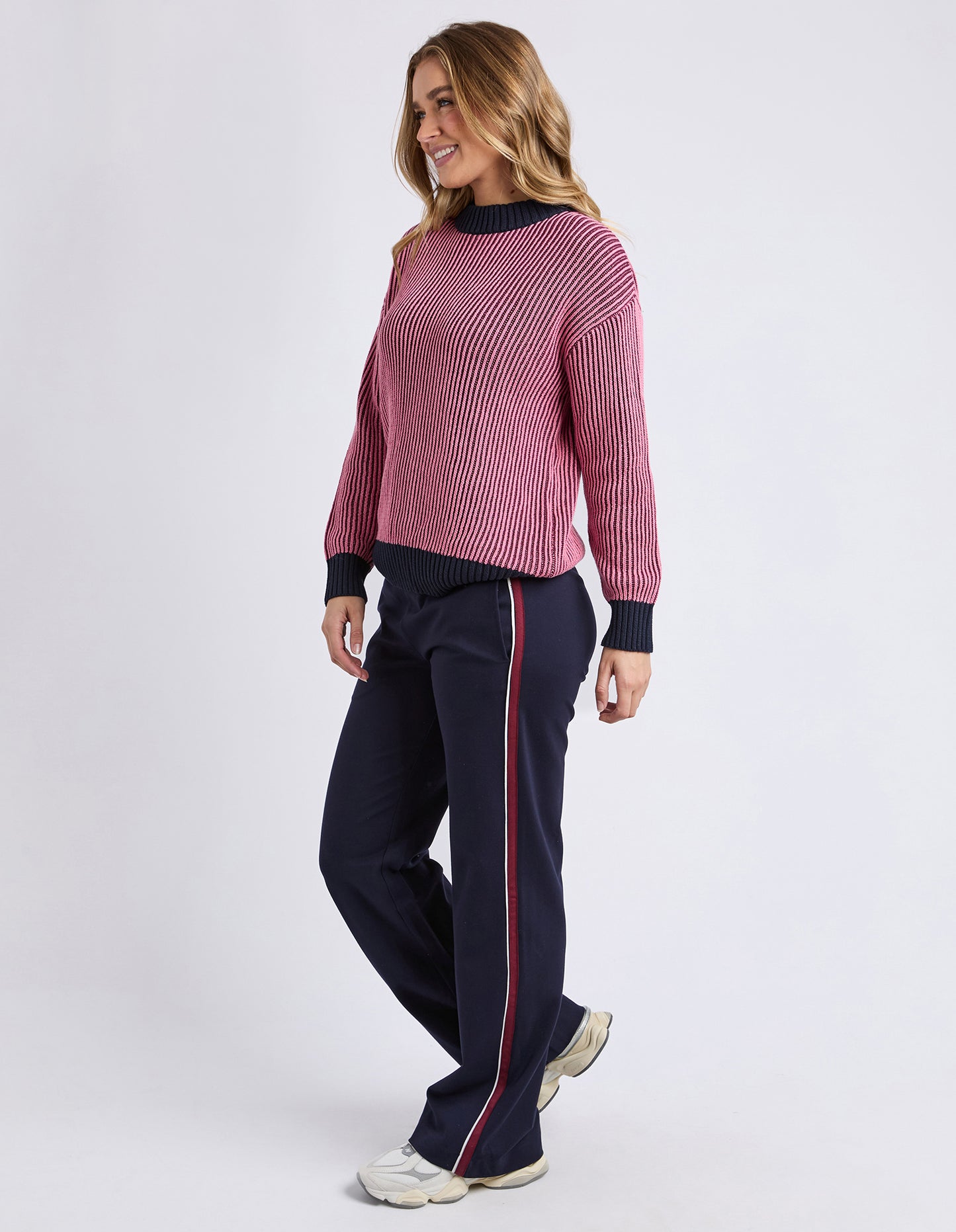 Luella Crew Knit - Wine