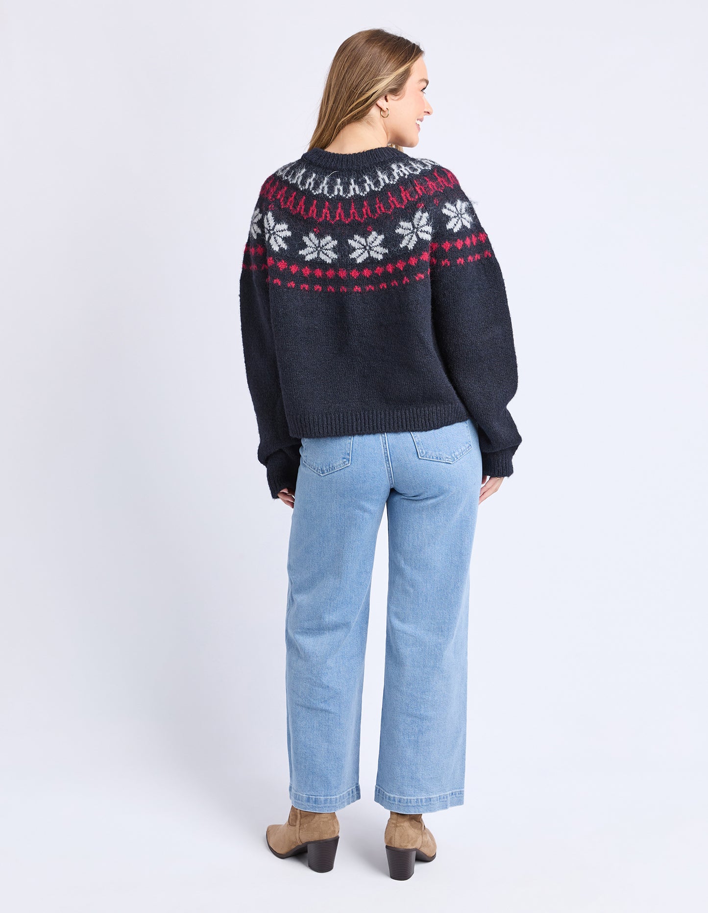 Verbier Knit Cardi - Navy