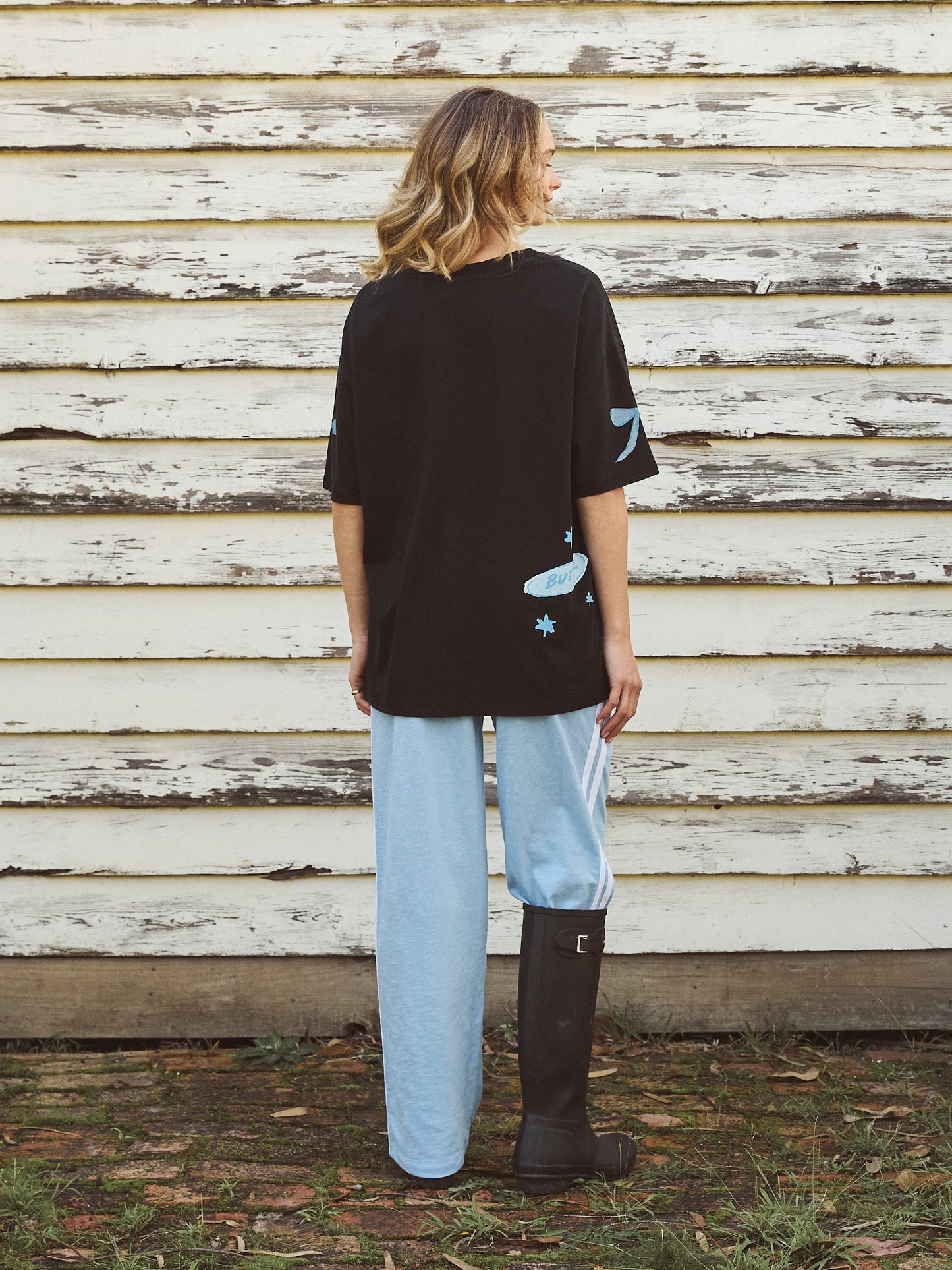 Butter Tee - Washed Black