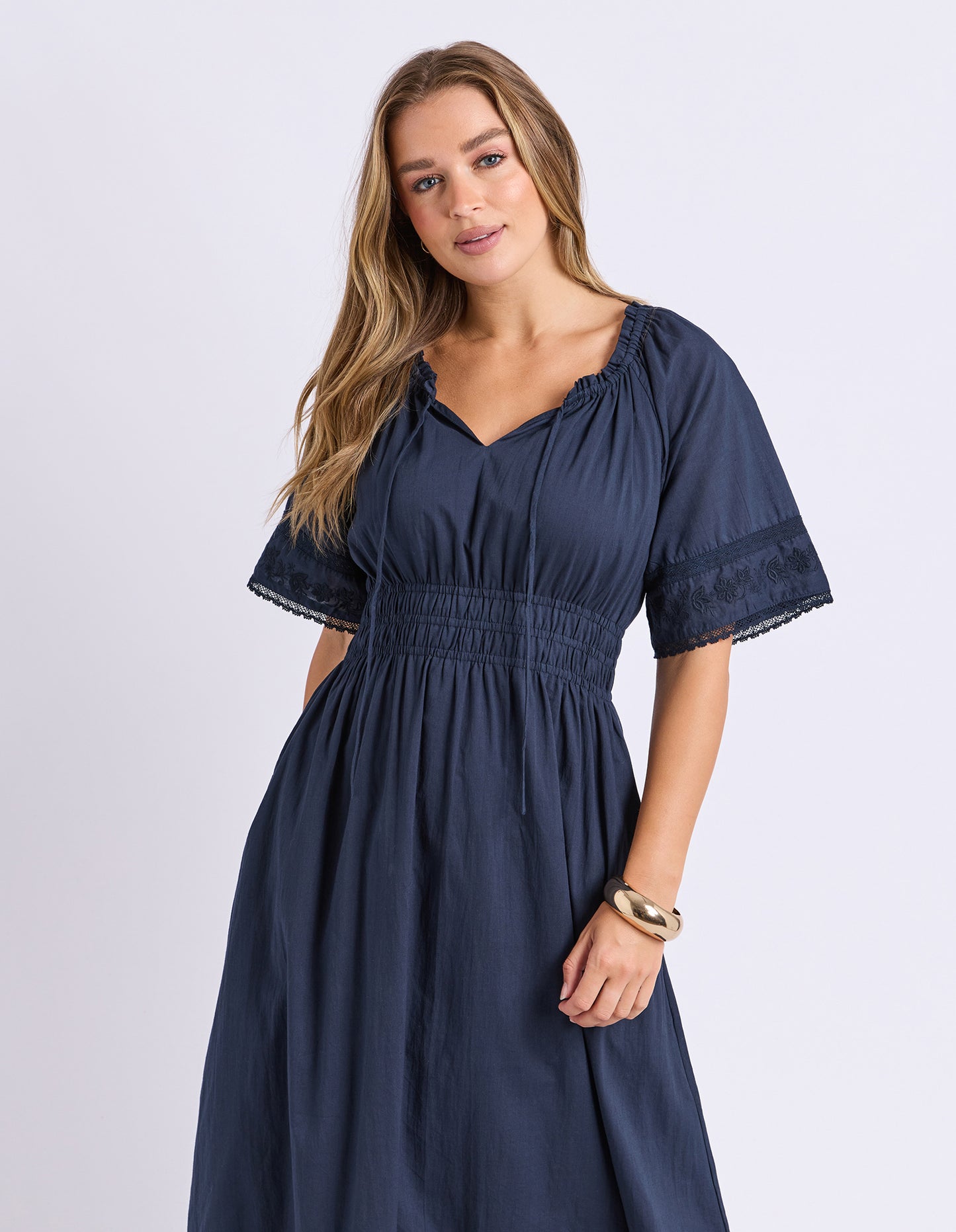 Juna Dress - Dark Sapphire