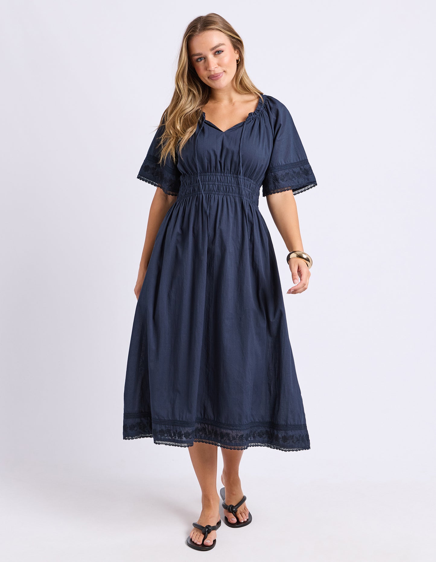 Juna Dress - Dark Sapphire